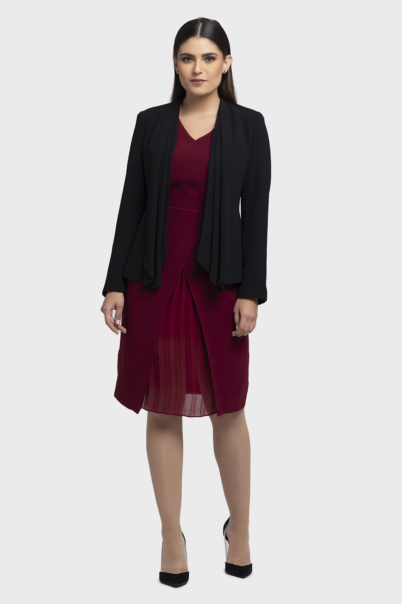 Chiffon Scarf Jacket