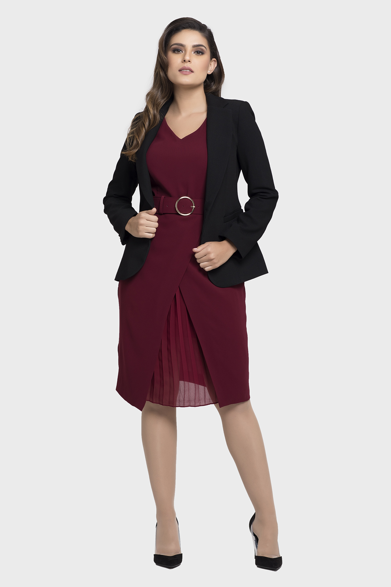 Womens One Button Jacket | LBV Fashion