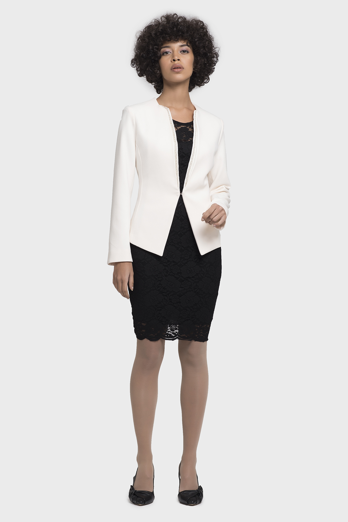 Womens Frill jacket - LBV Fashion