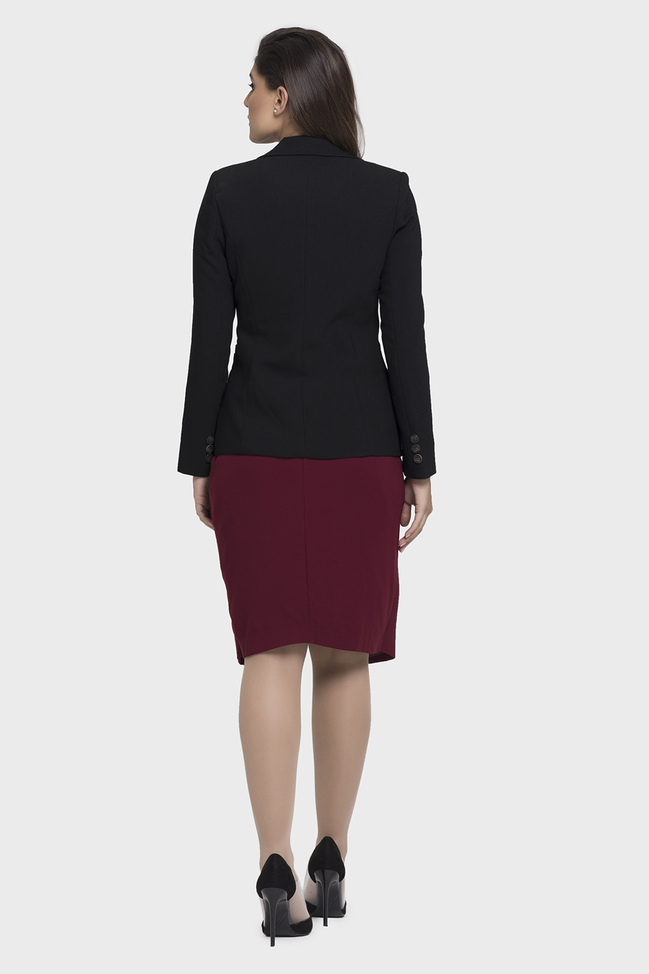 Womens Workwear One Button Jacket | LBV Fashion